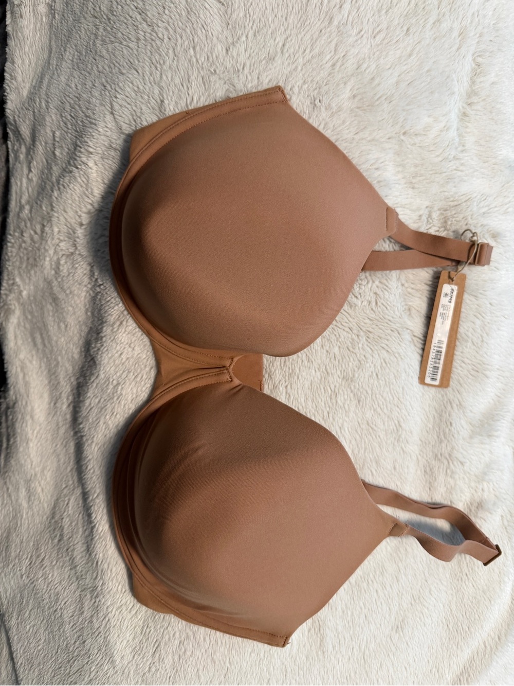 SKIMS Fits Everybody T-Shirt Demi Bra color Sienna